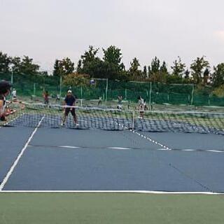 川越水上公園にて日曜日テニス