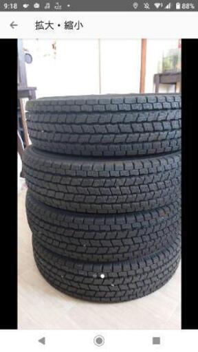 軽自動車用ホイール、スタッドレスタイヤ