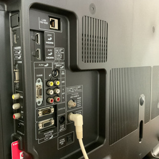テレビ SHARP シャープ 52インチ 2010年 リモコン付き 中古