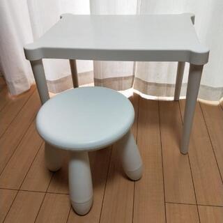 【取引中】IKEA　子供用　机　テーブル　椅子　