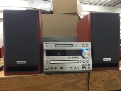 【メッチャいい音‼️】ONKYO CD/MDコンポ FR-N7NX