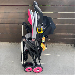 コンビ　 F2plus AJ パッション　ピンク ベビーカー 送料無料 F2plus AJ パッションピンク コンビ 生後1ヶ月～ 背面固定 超