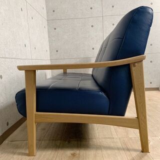 5*39☆美品☆ 浜本工芸 3人掛けソファ 東京インテリア 50周年 浜本工芸 
