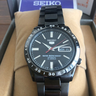 SEIKO5 自動巻きメンズ腕時計　SNKE03 海外モデル