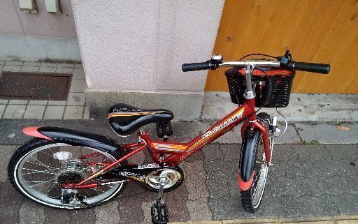 GO-FIGHTER[ゴーファイター]20吋 ジュニアMTB 外装6段/レッドｘ 