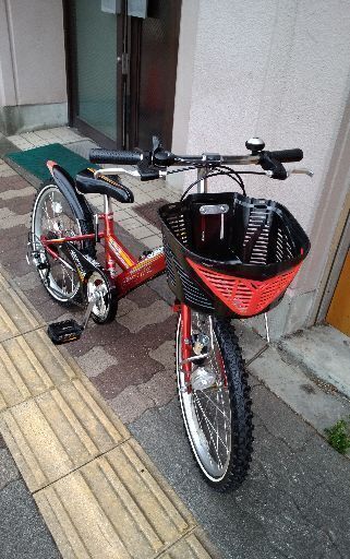 GO-FIGHTER[ゴーファイター]20吋 ジュニアMTB 外装6段/レッドｘ 