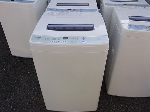 6.0kg 洗濯機 AQW-S60D 2015年製 未掃除渡し