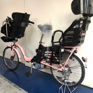 パナソニック ギュットミニ 20インチ 3人乗り 8ah ピンク 電動自転車