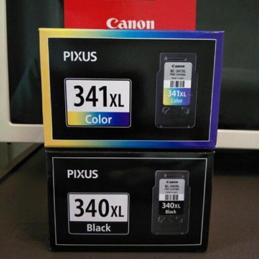 Canon純正 340xl 341xl セット K 信濃国分寺のその他の中古あげます 譲ります ジモティーで不用品の処分