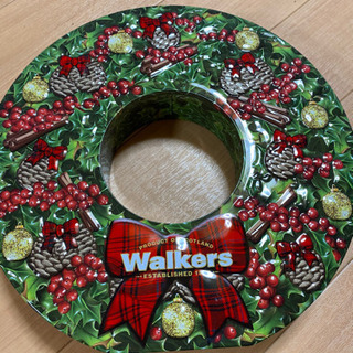 Walkers クッキー空き缶