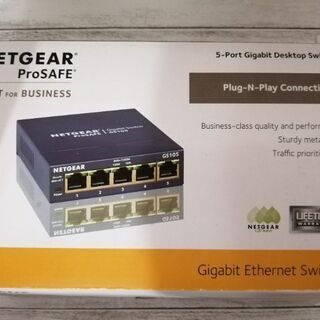 NETGEAR アンマネージ スイッチングハブ 5ポート 
