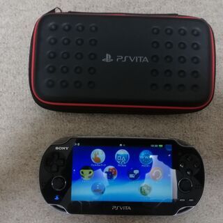 PS Vita 本体 Wi-fiモデル メモリーカード・ケース付き