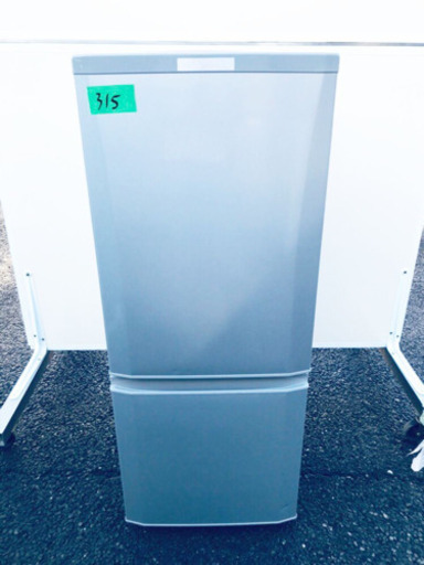 ✨高年式✨315番 三菱✨ノンフロン冷凍冷蔵庫✨MR-P15A-S‼️