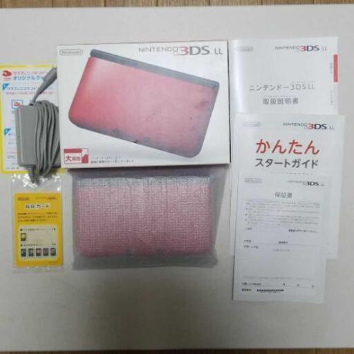 美品❗ニンテンドー3DSLL  レッド×ブラック　メーカー生産終了