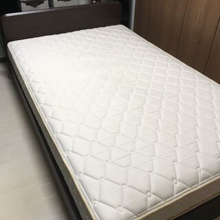 セミダブルベッドセット(ニトリSDフレーム+dream bed ...
