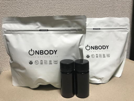 onbody 漢方ダイエット2袋【ケース付き10/4に到着】