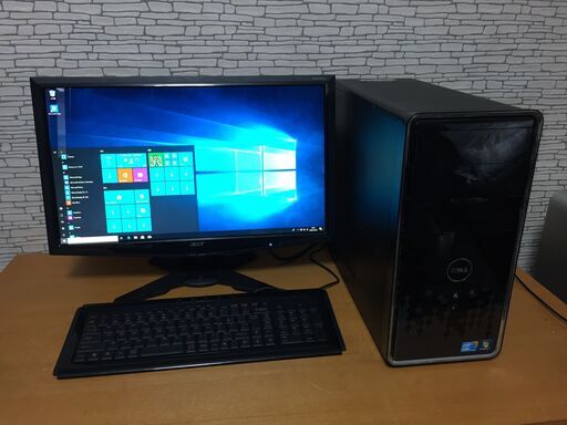 DELL デル INSPIRON 580 Coer i5 Windows10 ＆モニター、キーボードセット