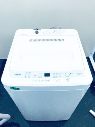 ①974番 AQUA✨全自動電気洗濯機✨AQW-S45A‼️