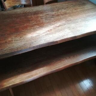 村内家具　ダイニングテーブル　椅子ベンチ