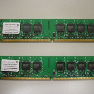 PC2-4200U（DDR2-533） RDIMM 2GB（1G...
