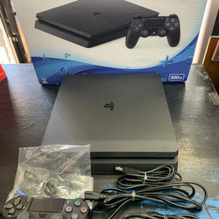美品】PlayStation 4 ジェット・ブラック 500GB (CUH-2200AB01) 2020/10/06