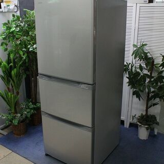 美品【 SHARP 】シャープ 350L 3ドア冷蔵庫 両開き どっちもドア 