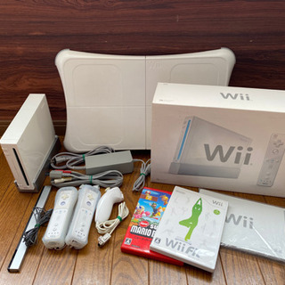 【決まりました】Wii ＋ WiiFit ＋ ゲームソフト