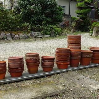 植木鉢　直径各種12㎝～50㎝　約60個