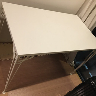 テーブル 机 白 シンプル パソコン机 勉強机