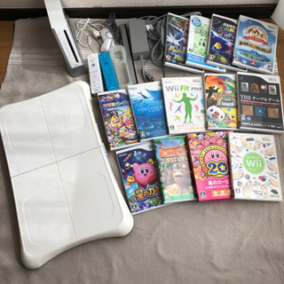 Wii fit&Wiiボード　ゲーム色々まとめてセット　