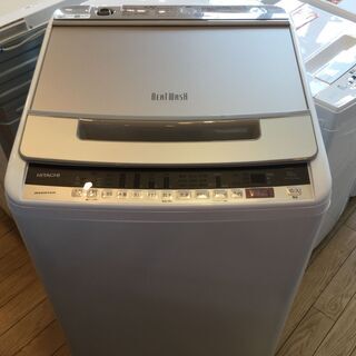 安心1年間保証付】簡易乾燥機能付洗濯機 HITACHI BW-KSV100E 10kg 103L