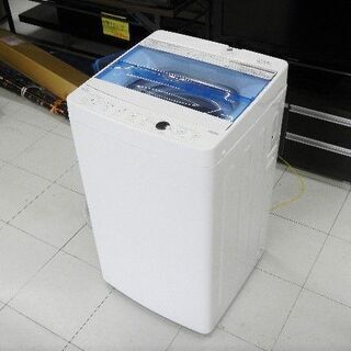 洗濯機 4.5kg 2018年製 Haier JW-C45CK ホワイト 苫小牧西店