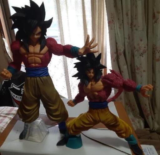 一番くじドラゴンボールフィギュアb賞スーパーサイヤ人4セット二 藤本優梨菜 泉佐野のフィギュアの中古あげます 譲ります ジモティーで不用品の処分