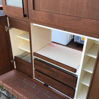 10/31 値下げ! 定価17万 モリタインテリア レンジボード ACTUS取扱 アクタス 無垢材 日本製 ナチュール