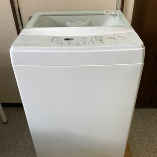 【ニトリ】6kg全自動洗濯機　NTR60 2019年製　2B-082