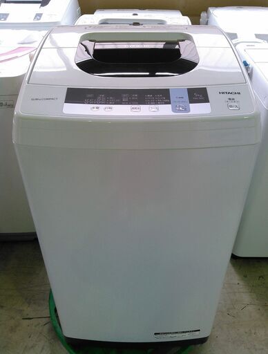 安心の一年保証 ! 日立  全自動洗濯機  5kg   NW-50C W  ピュアホワイト  2019年製  No.1320092602　ガーランド草加