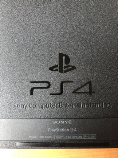 PS4 本体とコントローラーソフト3本セット