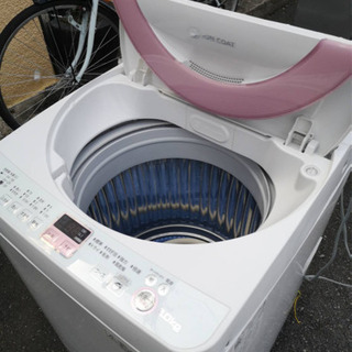 本日限定【安心の1年間保証】SHARP 洗濯機　2014年製
