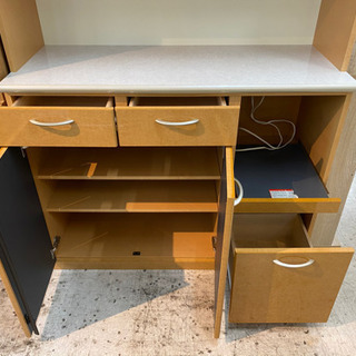 キッチンボード　キッチン収納　レンジボード　綾野製作所