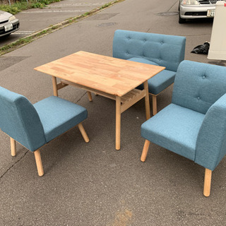 スィートデコレーション ダイニングソファセット　購入1年