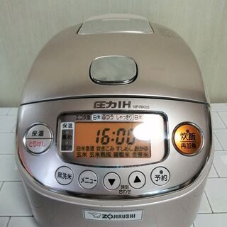 圧力IH炊飯器 ３合 NP-RK05 2016年製 