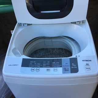 本日限定！【安心の1年間返金保証付き】全自動洗濯機 NW-5WR 日立