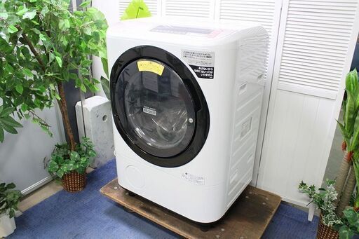 R2077) HITACHI 日立　ビッグドラム　ドラム式洗濯乾燥機　洗濯容量12kg/乾燥容量6kg　BD-NX120BL 2018年製! 洗濯機 店頭取引大歓迎♪