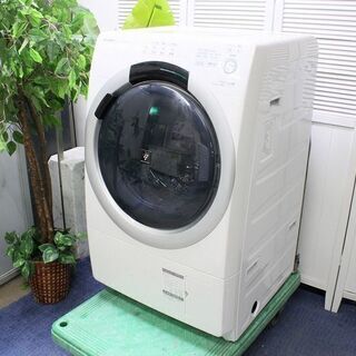 R2078) SHARP シャープ コンパクトドラム ドラム式洗濯乾燥機 洗濯容量