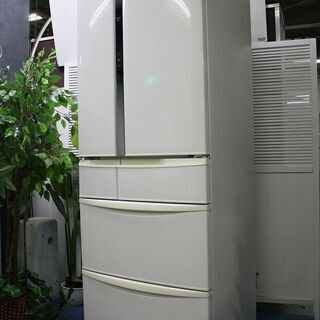 R2082) Panasonic パナソニック　6ドア冷凍冷蔵庫　NR-FV46A-W ECONAVI 455L クラフトホワイト 2015年製! 冷蔵庫 店頭取引大歓迎♪ R2082) Panasonic パナソニック 6ドア冷凍冷蔵庫 NR-FV46A-W ECONAVI