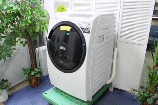 R2087) HITACHI 日立 ドラム式洗濯乾燥機　洗濯容量11㎏/乾燥容量6㎏　ＢＤ-ＳＶ110ＣＲ 2019年製! 洗濯機 店頭取引大歓迎♪