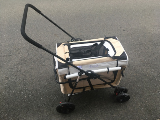 決まりました Wcx ペットカート 犬用ベビーカー 小型犬多頭飼い 中型犬 大型犬 バギー 四輪 折りたたみ可 うさこ 中書島のその他の中古あげます 譲ります ジモティーで不用品の処分