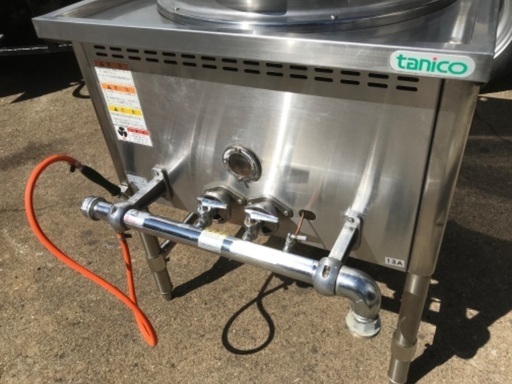 美品 タニコーTU-1NDゆで麺器用　　　　　　ゆで釜 タニコー純正 タニコー ゆで麺機 茹で麺器 ラーメン釜 7テボ TU-1N 都市ガス 店舗