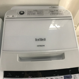 HITACHI 日立 BW-V70CE6 2019年製 7kg 洗濯機