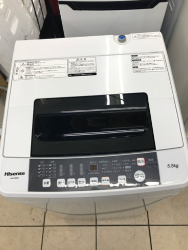 Hisense HW-E5502 2019年製 5.5kg 洗濯機